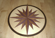 picture of a madallion inlay